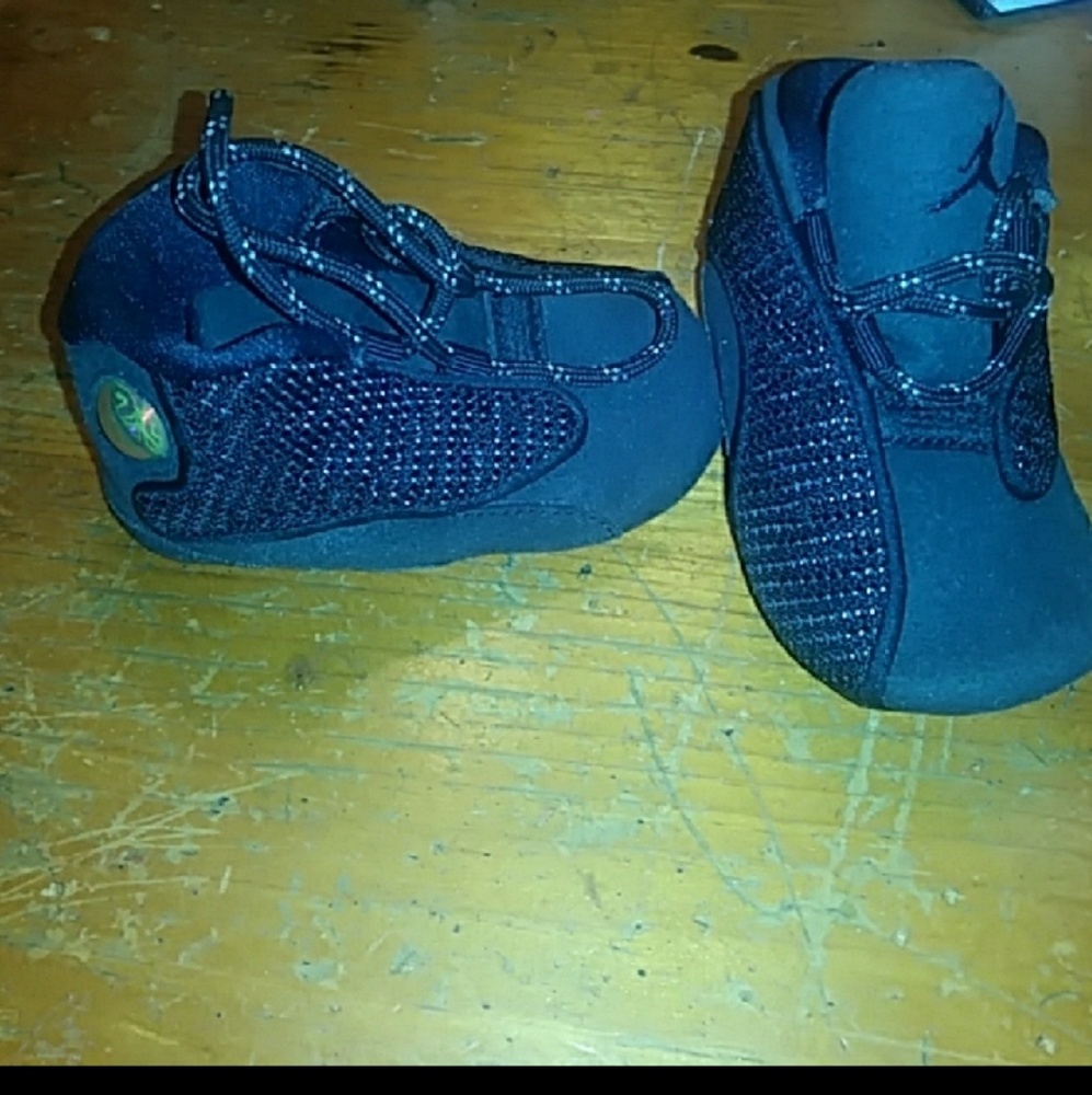 2 pair of Infant boy Jordan shoes